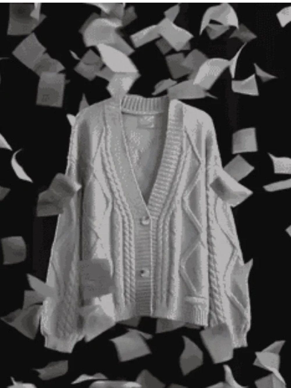 Taylor Swift Official TTPD Tortured Poets Department Cardigan - XS/S